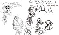 2016 character:leni_loud character:lincoln_loud character:luan_loud group multiple_artist sketch text // 800x480 // 61KB