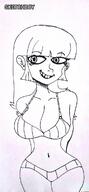 artist:sketchboy big_breasts character:maggie sketch tagme // 555x1200 // 368KB