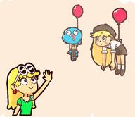 2016 character:gumball_watterson character:leni_loud character:star_butterfly // 889x768 // 108KB