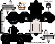 2016 character:lucy_loud logo papercraft solo text // 900x712 // 149KB