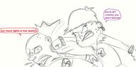 2017 angry artist:tmntfan85 character:luna_loud dialogue frowning punch punching sketch text // 1240x604 // 292KB