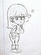 artist:sketchboy big_breasts character:maggie sketch tagme // 600x800 // 358KB
