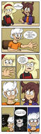 2022 aged_up anger_vein angry arm-support arms_crossed arms_support artist:julex93 chair character:joan character:lincoln_loud character:lucy_loud character:lyra_loud comic commission dialogue looking_at_another looking_down lunacoln nervous open_mouth original_character raised_eyebrow ring sin_kids sitting smiling spanish sweat table text // 520x1688 // 889KB
