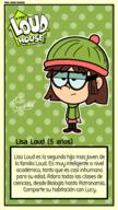 2020 artist:mister-chocoroll1986 character:lisa_loud half-closed_eyes solo spanish text translation_request // 1080x1920 // 2.6MB