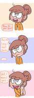 2017 artist:laugh-out-loud-house character:lacy_loud character:lincoln_loud comic dialogue lynncoln makeup offscreen_character original_character sin_kids // 675x1920 // 158KB