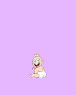 artist:chillguydraws au:thicc_verse baby character:lily_loud looking_at_viewer smiling solo waving // 2400x3000 // 137KB