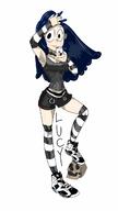 2016 aged_up artist:(_(○ㅅ●)_) character:lucy_loud hair_apart solo text // 720x1280 // 229KB