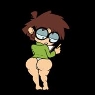 2022 artist:sl0th ass character:lisa_loud clipboard coloring colorist:anonymouse edit holding_object panties pencil solo tagme thick_thighs transparent_background underwear wide_hips // 800x800 // 127KB