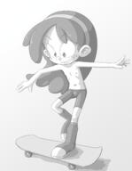 artist:sakuramoto character:sid_chang skateboard solo // 1268x1638 // 314KB