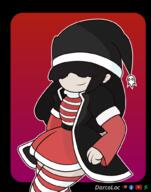 2020 artist:darco_loc character:lucy_loud christmas santa_hat smiling solo tagme // 793x1008 // 282KB