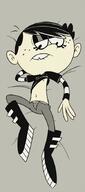 2016 alternate_outfit artist:gentlemanpaux bed briefs character:lincoln_loud laying_down solo underwear // 387x876 // 161KB