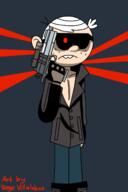 artist:yeguscus character:lincoln_loud parody solo the_terminator // 1000x1500 // 281KB
