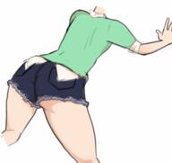 2016 animated artist:pyg ass character:loni_loud dancing genderswap solo twerking // 384x361 // 112KB