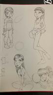 2016 artist:hatebit character:dylan_beekler character:lynn_loud character:trixie_tang character:violet_parr crossover fairly_oddparents golan_the_insatiable group sketch the_incredibles // 720x1280 // 170KB