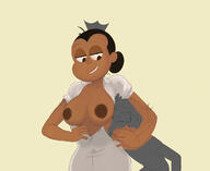bare_breasts big_breasts character:lincoln_loud character:maria_santiago edit interracial mariacoln nurse older_woman tagme // 1167x957 // 267KB