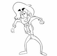 2016 animated artist:pyg character:hugh dancing solo text // 800x784 // 402KB