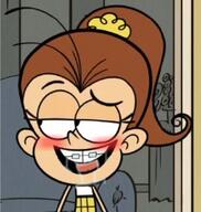 2016 blushing character:luan_loud couch cropped drool edit half-closed_eyes looking_to_the_side raised_eyebrow screenshot:undie_pressure screenshot_edit smiling solo // 511x540 // 148KB