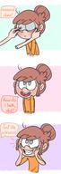 2017 artist:laugh-out-loud-house character:lacy_loud character:lincoln_loud comic dialogue lynncoln makeup offscreen_character original_character sin_kids smiling // 675x1920 // 589KB