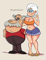 aged_up artist:lupdrawer bare_breasts character:flip character:linka_loud flipnka looking_at_viewer tagme thick_thighs wide_hips // 1200x1550 // 356KB