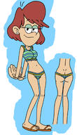 artist:thulevector00 bikini character:becky swimsuit // 969x1696 // 493KB