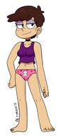 2016 artist:angeliccmadness character:luna_loud coloring panties solo underwear // 821x1920 // 298KB