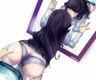 artist:rendereto character:maggie mirror panties sex tagme underwear // 850x708 // 61KB