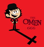 666 cosplay demiam_thorn devil evil style_parody the_antichrist the_omen // 3008x3240 // 347KB