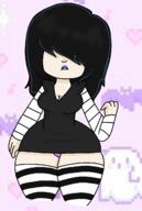 2016 aged_up artist:pastel-demon character:lucy_loud solo thick_thighs wide_hips // 872x1298 // 280KB