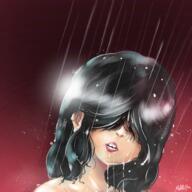2022 artist:malibu_hour character:lucy_loud shower solo wet // 2000x2000 // 7.6MB