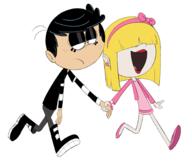 character:lincoln_loud character:lucy_loud goth_lincoln pigslut role_swap // 1831x1538 // 553KB