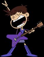 2016 character:luna_loud eyes_closed guitar hand_gesture holding_object instrument open_mouth pose smiling solo teeth transparent_background vector_art // 1280x1637 // 435KB
