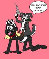 character:leni_loud cosplay crossover dog mr_pickles steven weapon // 2344x2808 // 321KB