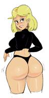 2021 alternate_outfit artist:dbaru ass character:rita_loud oil panties rear_view solo tagme thick_thighs underwear wide_hips // 757x1500 // 284KB