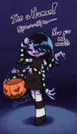 2021 artist:soulcentinel character:lucy_loud character:muffet costume halloween undertale // 990x1720 // 1.7MB