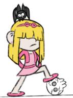 character:fangs character:lucy_loud pigslut pose skull // 549x737 // 205KB
