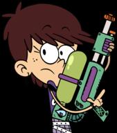 2016 character:luna_loud holding_object looking_to_the_side solo transparent_background vector_art water_gun // 1280x1458 // 378KB