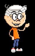 2016 animated character:lincoln_loud pixel_art solo transparent_background // 200x320 // 31KB