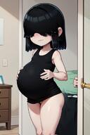 aI-generated big_belly character:lucy_loud pregnant // 512x768 // 334KB