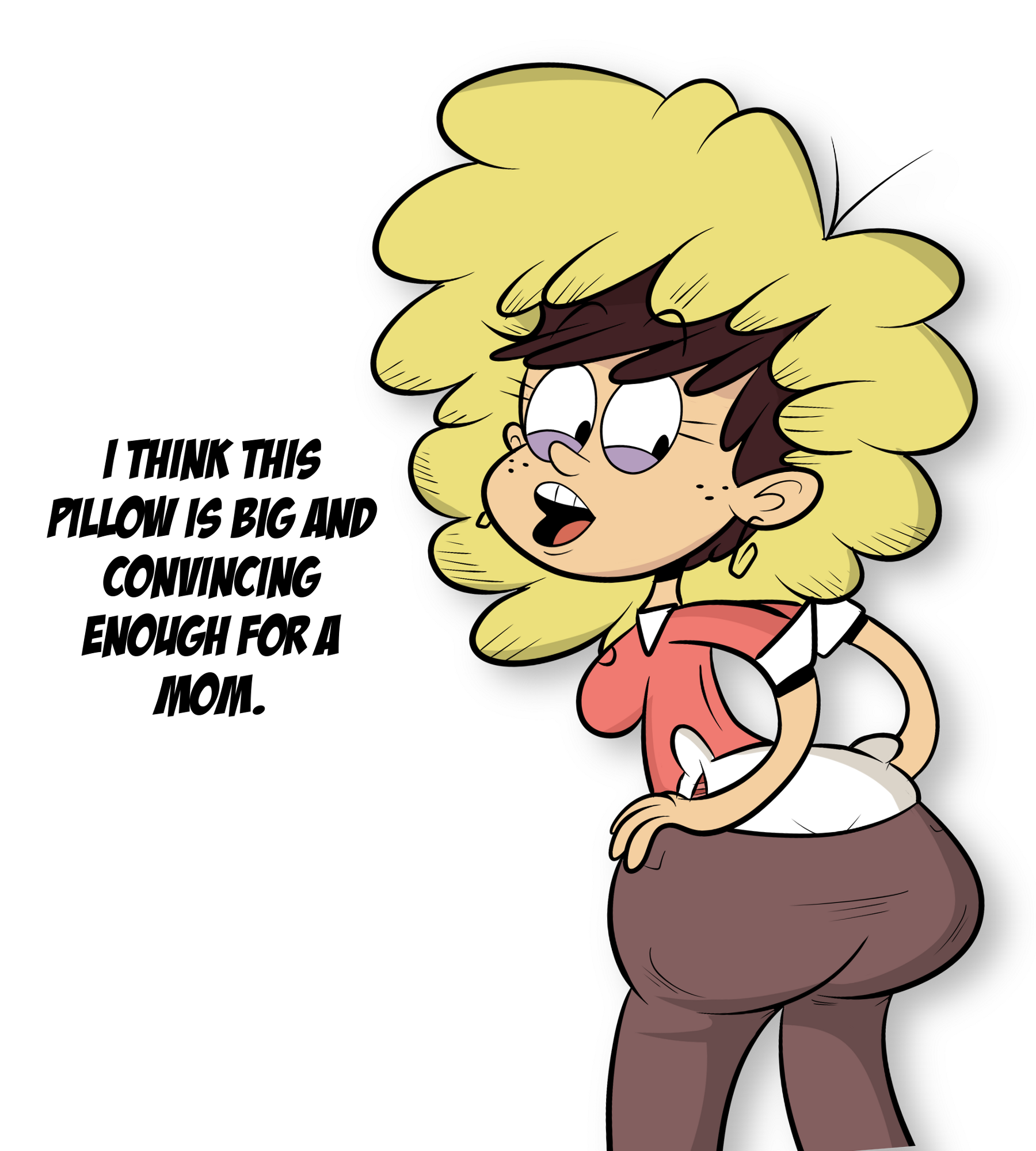 Loud Mom Porn - The Loud Booru - Post 11031: 2016 artist:scobionicle99 character:luna_loud  pillow solo text wig