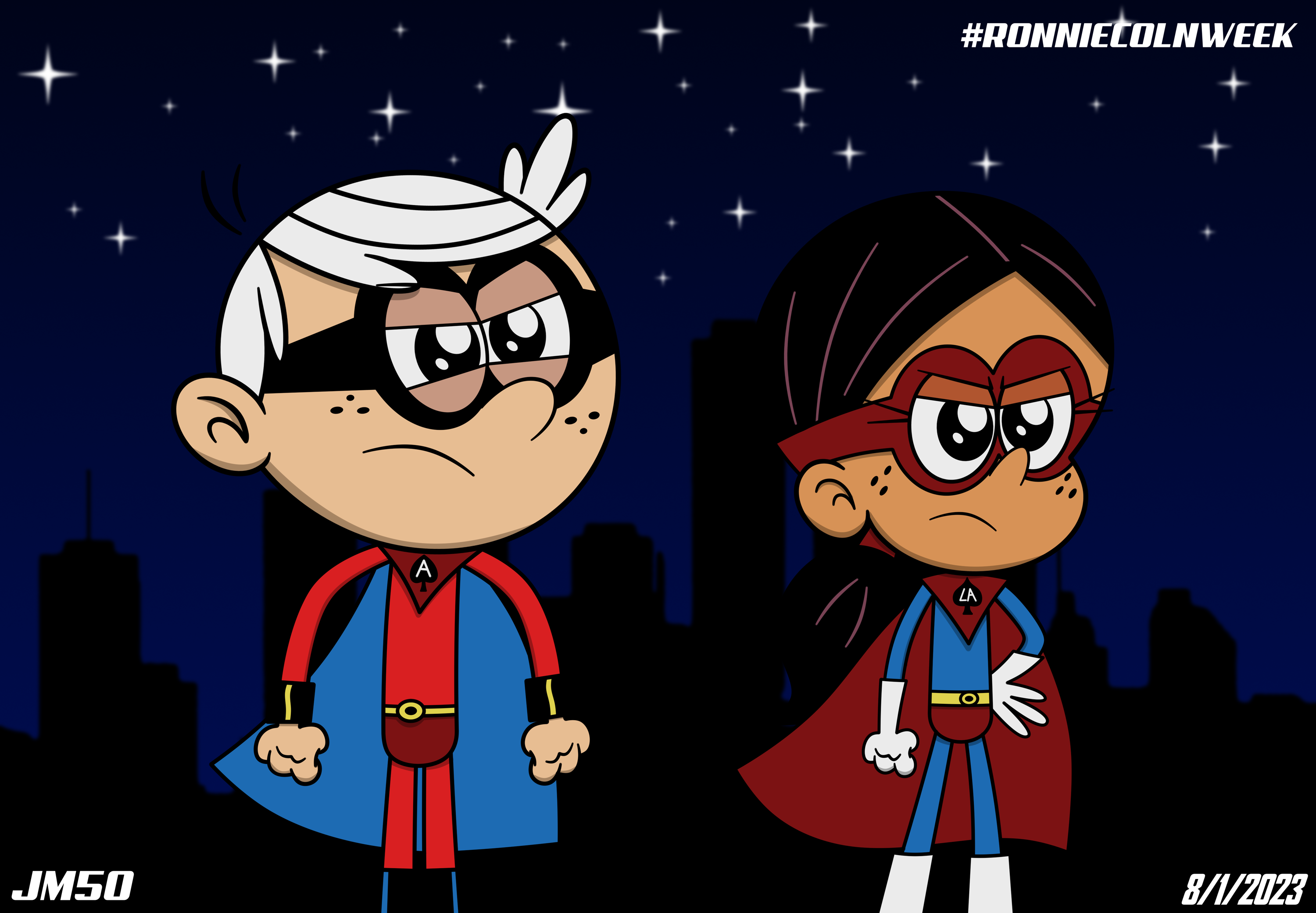 The loud house characters as super heroes ace savvy