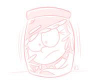 2017 artist:vs_drawfag character:lana_loud comic ghost jar trapped // 769x658 // 110KB