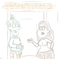 2022 artist:adullperson character:lincoln_loud character:lynn_loud_sr character:rita_loud comic raceswap sketch text // 1100x1100 // 402.3KB