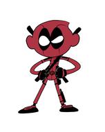 2016 character:lincoln_loud cosplay deadpool parody solo // 1280x1613 // 563KB
