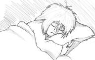 2016 aged_up artist:yourhead character:lisa_loud fanfiction:godless_sound sketch sleeping solo // 1033x649 // 86KB