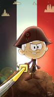2022 artist:mister-chocoroll1986 character:lincoln_loud cosplay france solo sword // 2160x3840 // 1.6MB