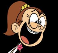 2016 character:luan_loud laughing open_mouth reaction_image solo transparent_background unusual_pupils vector_art // 1280x1151 // 242.2KB