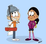 character:lincoln_loud character:ronnie_anne_santiago solo // 3140x3000 // 472KB