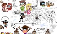 2016 aged_up character:clyde_mcbride character:lily_loud character:lincoln_loud character:lisa_loud character:luan_loud character:lucy_loud character:luna_loud character:lynn_loud group multiple_artists sketch // 800x480 // 177KB