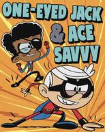 ace_savvy character:clyde_mcbride character:lincoln_loud official_art one-eyed_jack text // 1080x1350 // 243KB