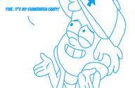 2016 character:dipper_pines comic crossover dialogue gravity_falls solo text // 1280x832 // 180.6KB